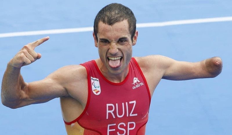 Y el paratriatleta Jairo Ruiz hizo historia: 78º en el Campeonato de España élite 