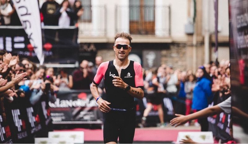 Así fue el debut de Haimar Zubeldia en el Triatlón de Zarautz
