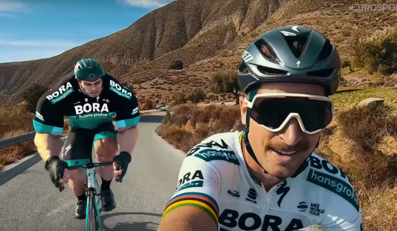 (VÍDEO) ¿Podrá Ion Göttlich aguantar el entreno de Peter Sagan en Sierra Nevada?