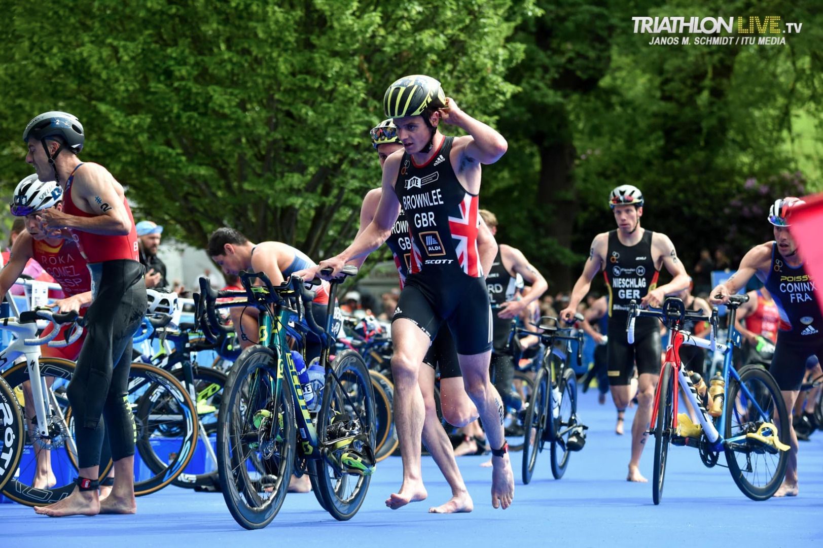 (GALERÍA) Las mejores imágenes de la prueba de Leeds de las WTS 2019