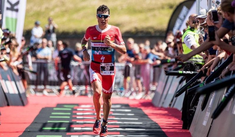 Javier Gómez Noya, a 11 segundos de la victoria en el Europeo Ironman 70.3