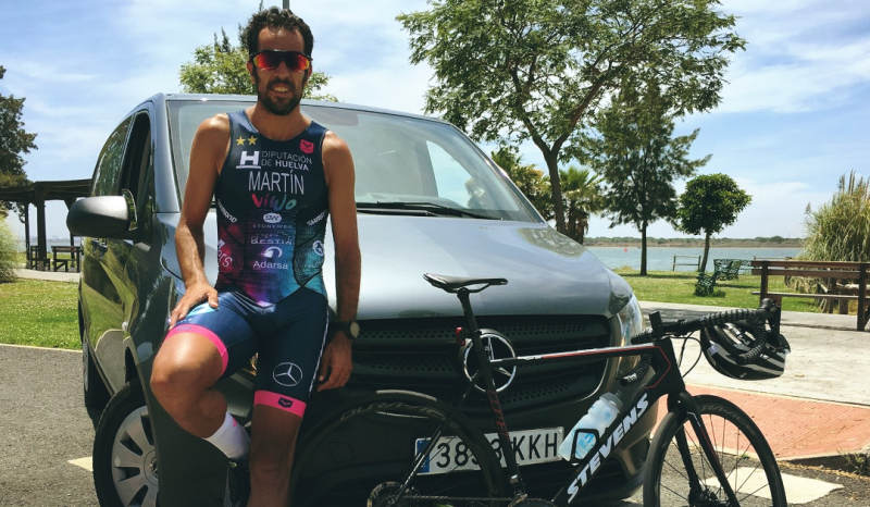 El último 'calentón' de Emilio Martín antes del Europeo de Duatlón