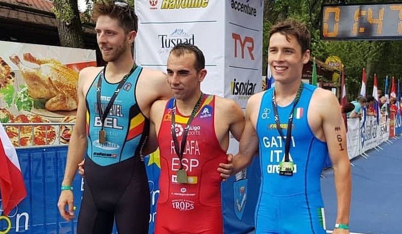 Rubén Ruzafa se proclama campeón de Europa de Triatlón Cross en Rumanía