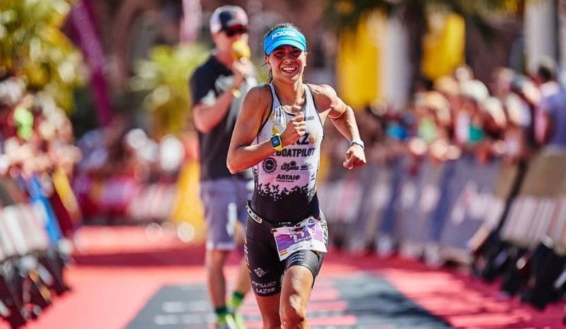 Otro 'carrerón' de Saleta Castro en el Ironman de Frankfurt para acabar 5ª