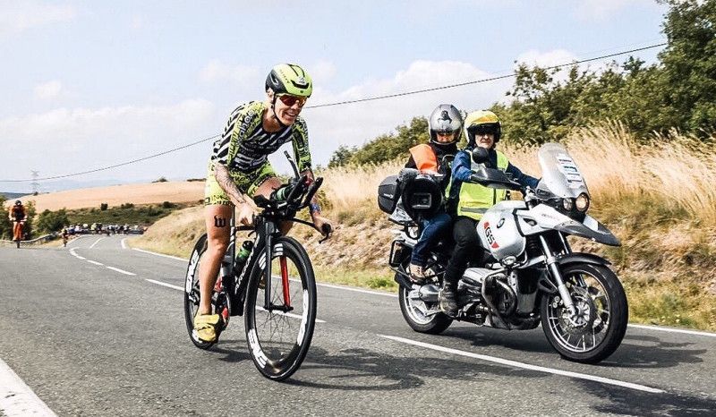 (VÍDEO) El impresionante 'triple' de la campeona del Ironma de Vitoria 