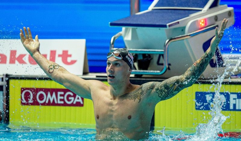 Caeleb Dressel, el quinto hombre