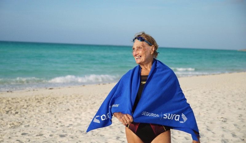Margarita Kemayd o cómo seguir nadando por medallas a los 80 años