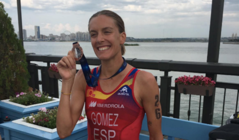 Tamara Gómez, bronce en el Campeonato de Europa de Triatlón Sprint 