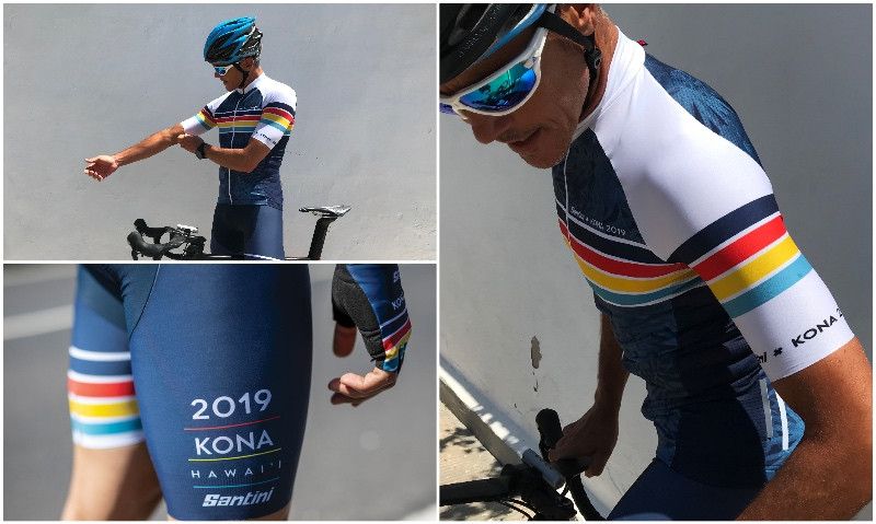 Así es la equipación de ciclismo Santini KONA 2019
