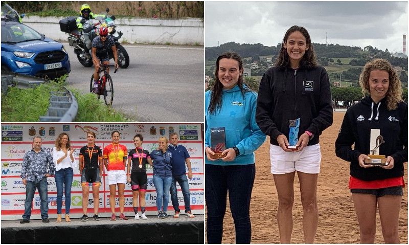 Sara Pérez gana dos campeonatos de España de ciclismo y una travesía en 24 horas 
