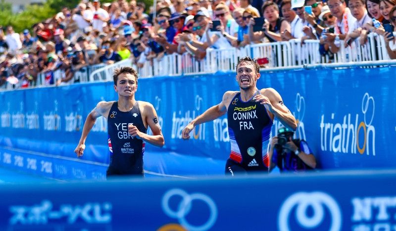 Final de infarto y de 'foto finish' en el Test de Relevos Mixtos de Tokio