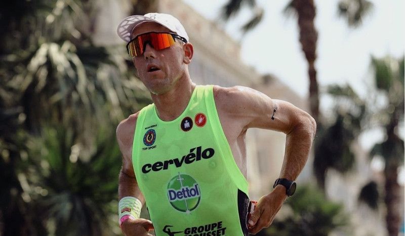 El entreno de calidad de Van Lierde... a diez días del Mundial 70.3 de Niza