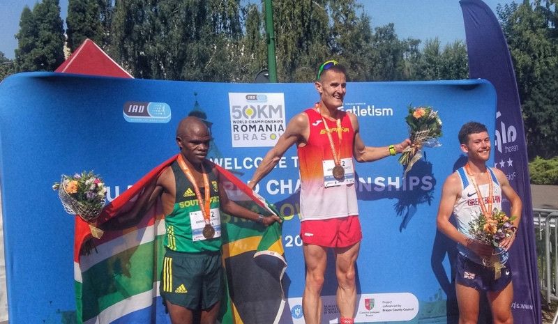 Iraitz Arrospide se proclama campeón del mundo de 50 km en ruta