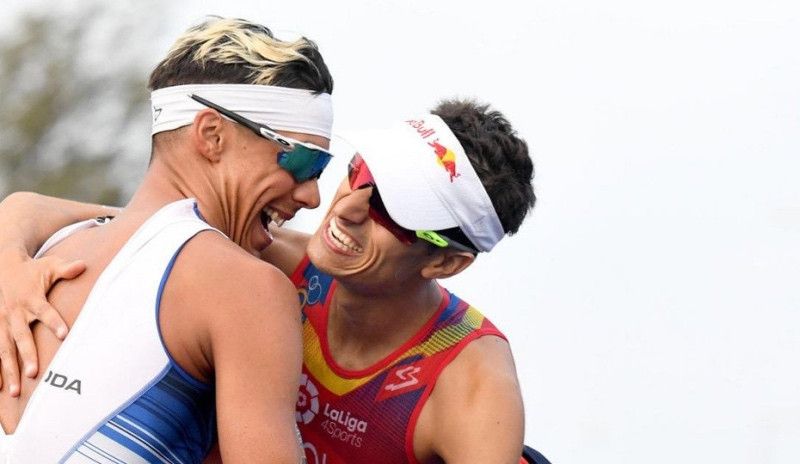 Vincent Luis le gana a Mario Mola la Copa del Mundo de Banyoles en un apasionante final