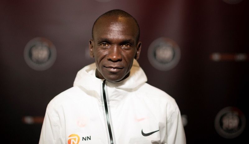 Eliud Kipchoge: "Corro para hacer historia, para mostrar que no hay limites"
