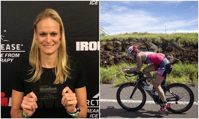 De padecer un cáncer de mama hace una año... a finisher del Ironman de Hawaii