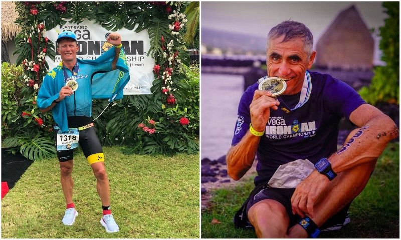 Vinokurov, campeón del mundo Ironman (45-49)... y Jalabert, subcampeón (50-54)