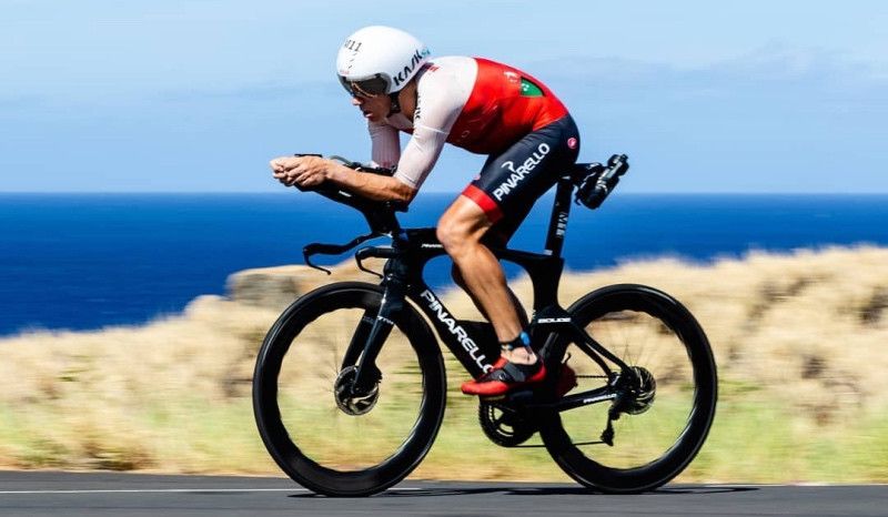 Los datos de potencia de Cameron Wurf en la bici de Kona 2019