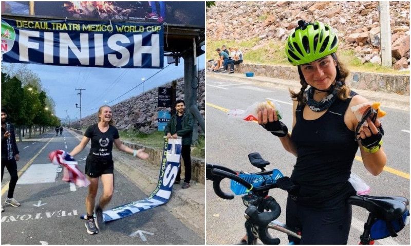 Una triatleta de 24 años bate el récord del Doble Deca Ultra Triathlon (20 Ironman en 26 días)