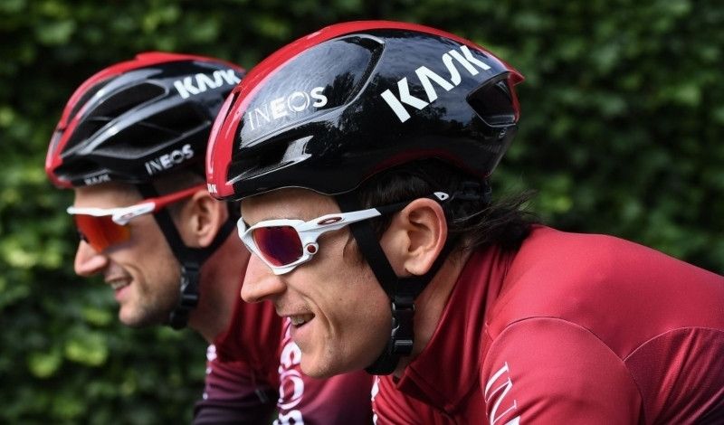 Geraint Thomas calienta motores en Mallorca con un entreno de más de 300 km