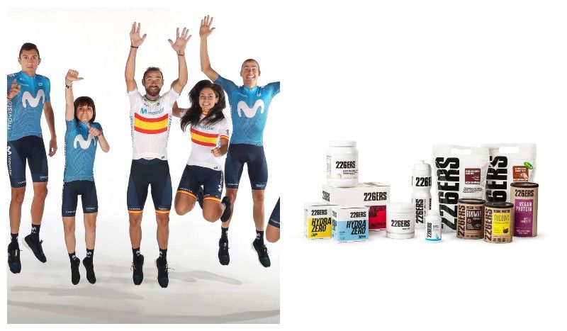 226ERS, nutrición natural para el Movistar Team