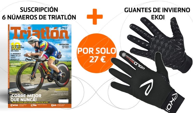 Suscríbete en 2020 a la Revista Triatlón al mejor precio y con estos fantásticos regalos