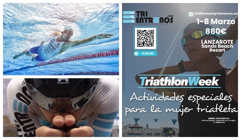 TRIATHLONWEEK 2020, el campus de triatlón donde las mujeres son las protagonistas