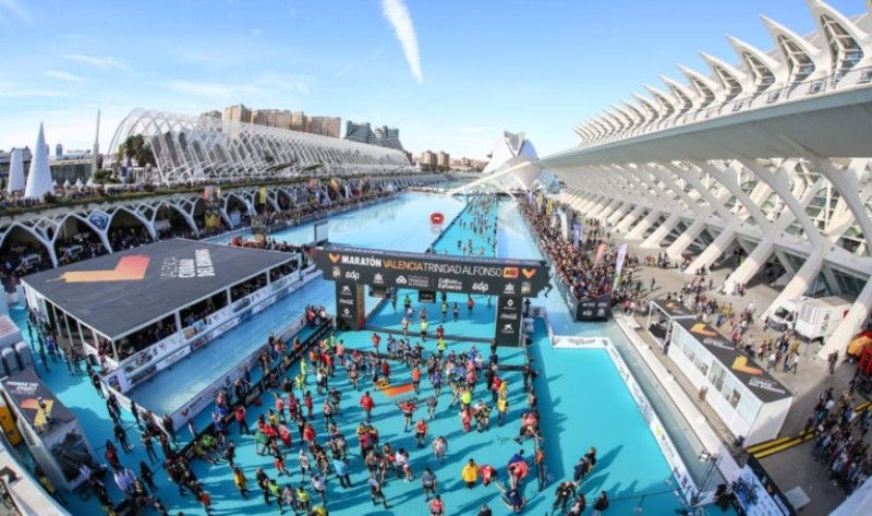 El maratón de Valencia costo 5,6 millones de euros y el medio, 1,6