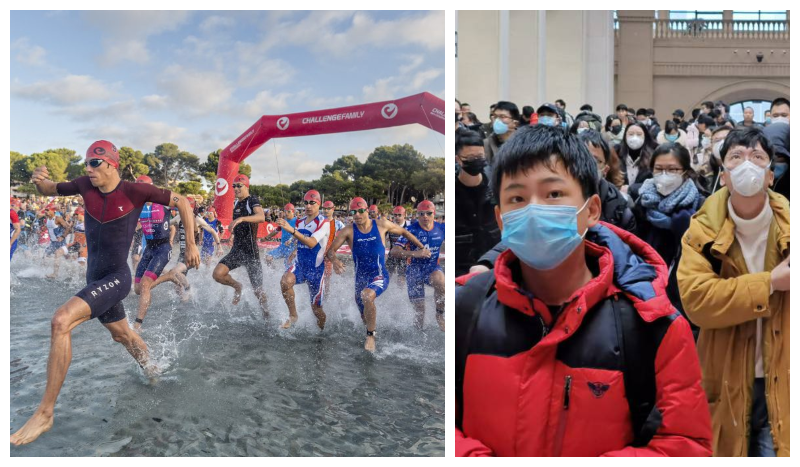 El coronavirus ya afecta al triatlón: aplazado el Challenge de Wuhan