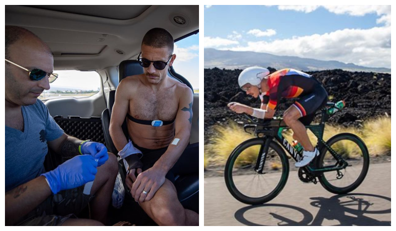 [VÍDEO] Así fue el test de Lionel Sanders en el segmento de bici de Kona