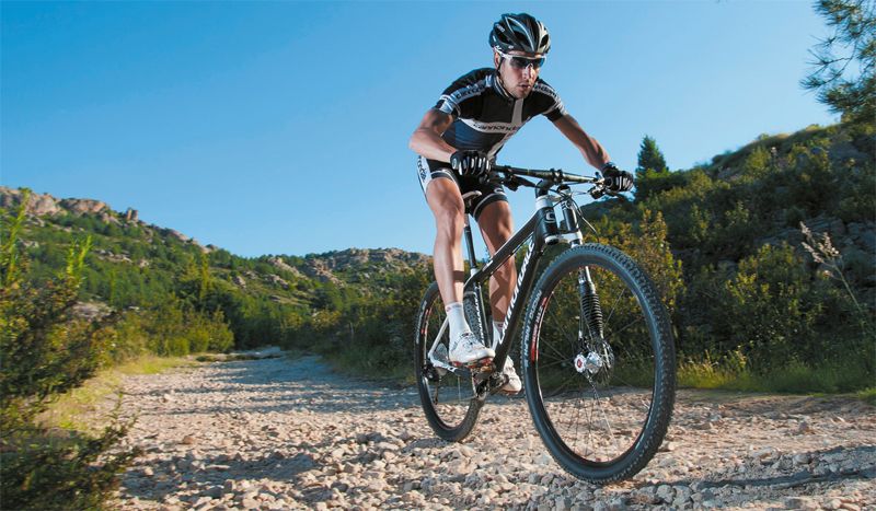Entrena con tu mountain bike