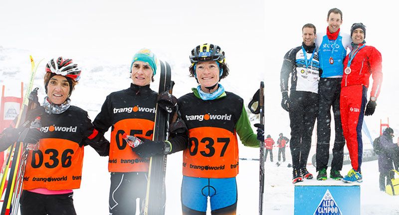 Zalakain y Gaztañaga campeones de España de Triatlón de Invierno