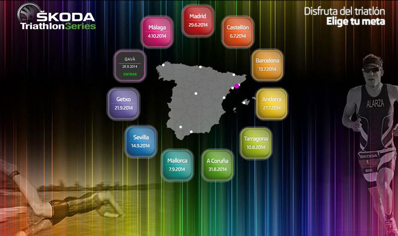 El Škoda Triathlon Series 2014 ya tiene calendario