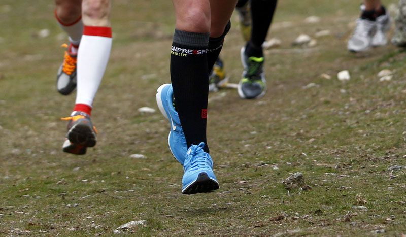 Zapatillas para un Duatlón cross