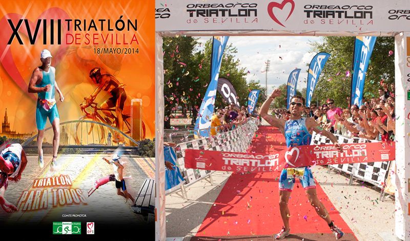 El Triatlón de Sevilla alcanza la mayoría de edad