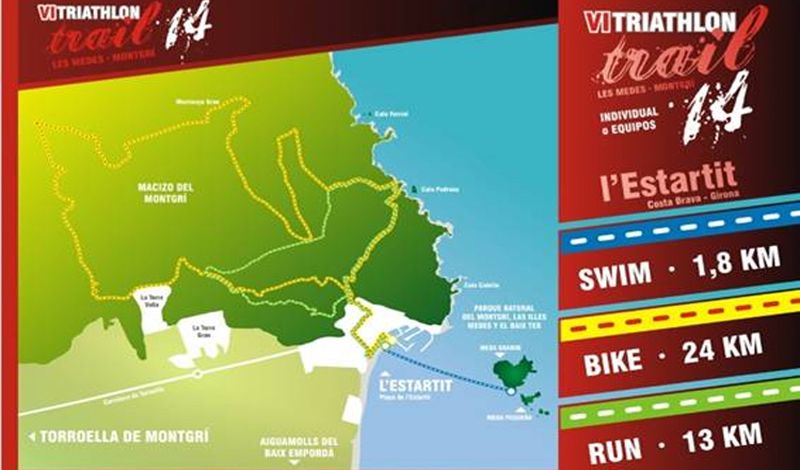 VI Triathlon Trail Medes-Montgri