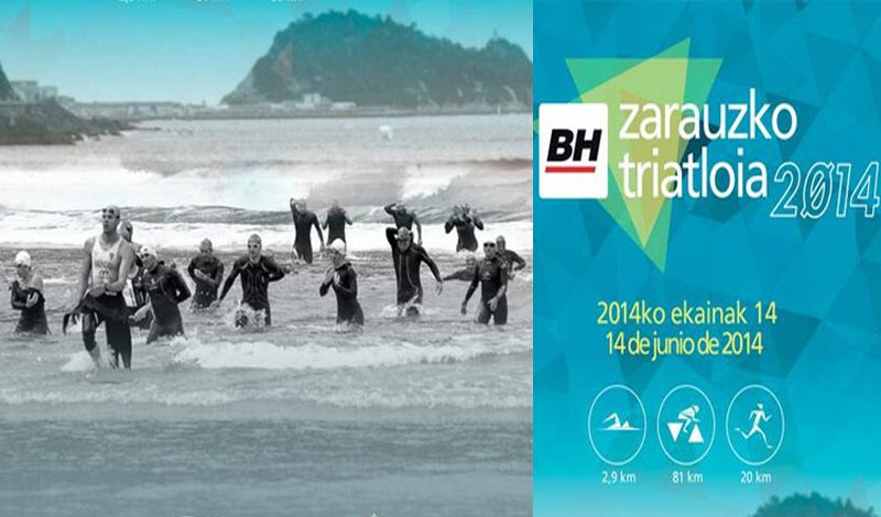 Este fin de semana, doble cita triatlética en Guipúzcoa