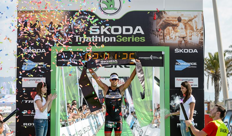 1.200 participantes en el Škoda Triathlon Series de Castellón