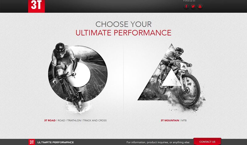 Doble diversión con los nuevos sitios web de 3T Cycling
