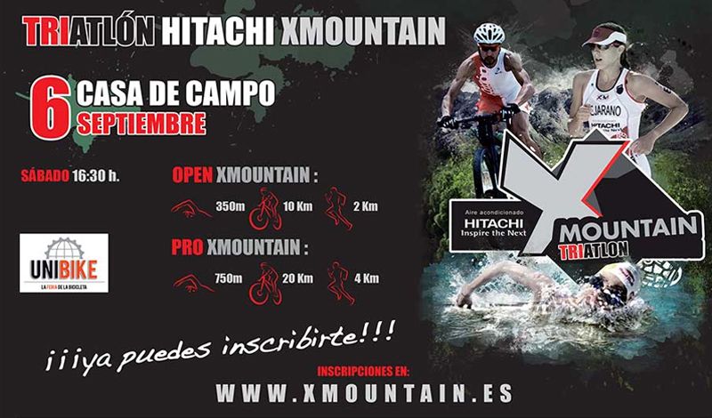 Abiertas las inscripciones para el Hitachi Triatlón Cross #UNIBIKE14