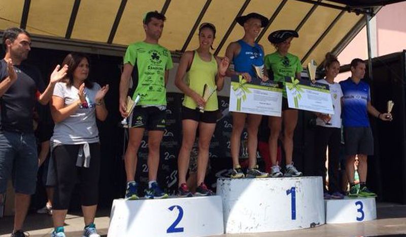 Bondarenko y Nuria Rodriguez, vencedores del I Triatlón de Sestao