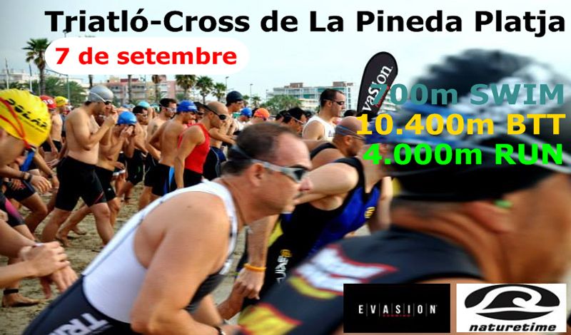 Todo listo para el 8º Triatló-Cross de La Pineda Platja