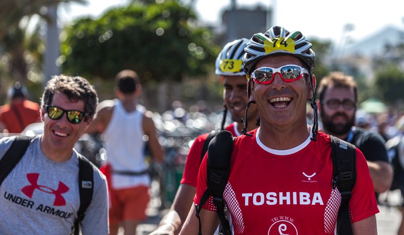 Un Ironman a ciegas: La experiencia del guía