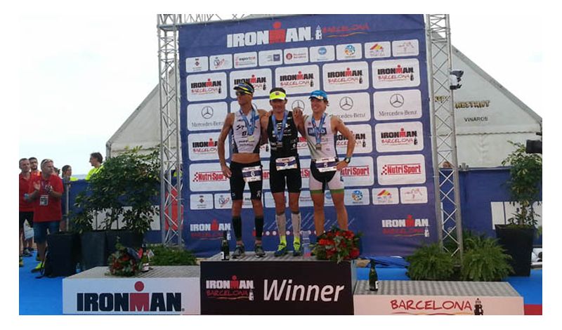 Victoria de Clemente Alonso en el debut del Ironman de Barcelona