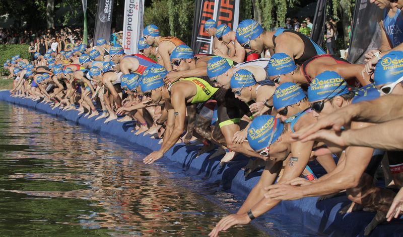 Pistoletazo de salida para el Škoda Triathlon Series Villa de Madrid
