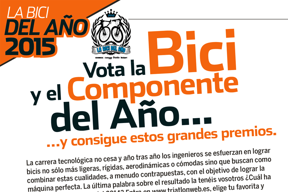 Bici del año - BASES PARTICIPACIÓN