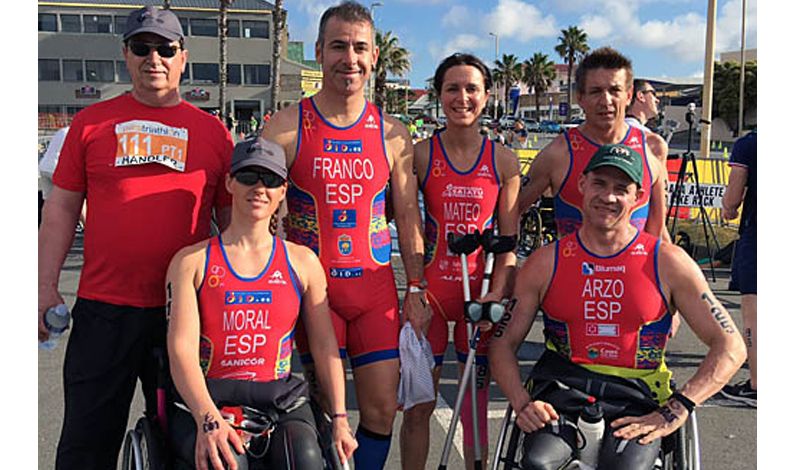 Gran actuación española en la primera prueba de los ITU World Paratriathlon Events 2015