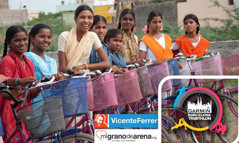 Garmin Barcelona Triathlon y Migranodearena.org unidos a favor de la educación
