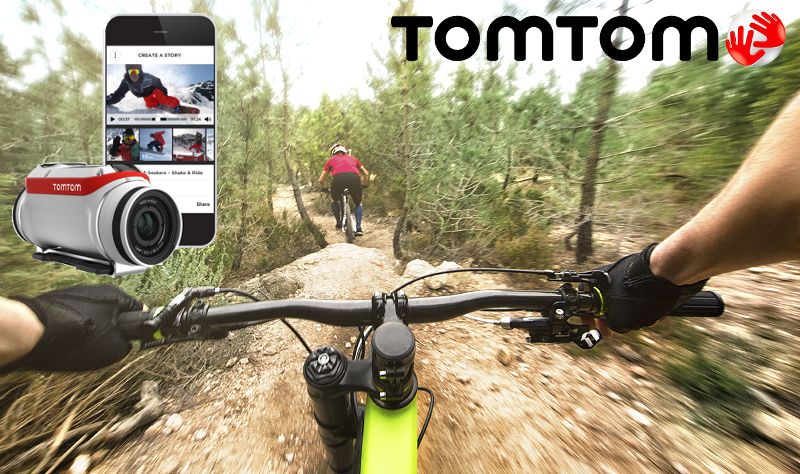 TomTom agita el mercado de las cámaras de acción