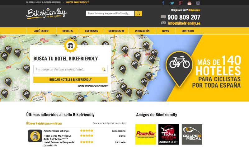 Bikefriendly estrena web